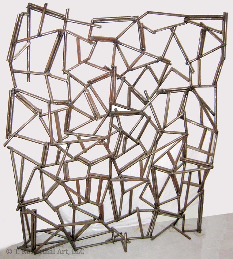 Untitled, 1997 Welded Steel 54 x 46 x 10 inches