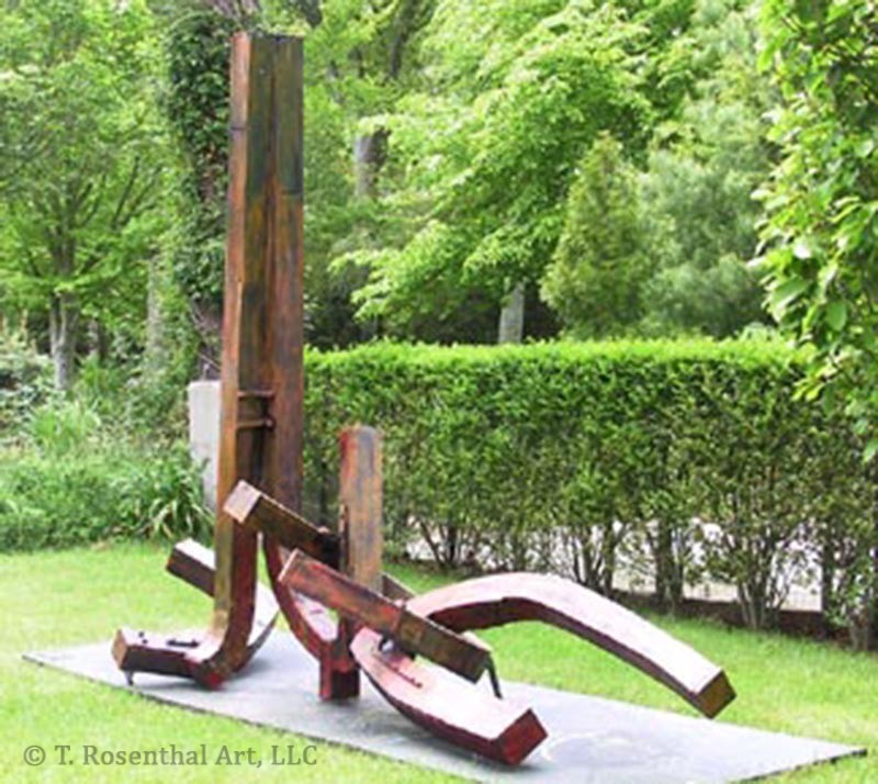Odalisque, 2001 Painted Wood Construction 104 x 108 x 43 inches