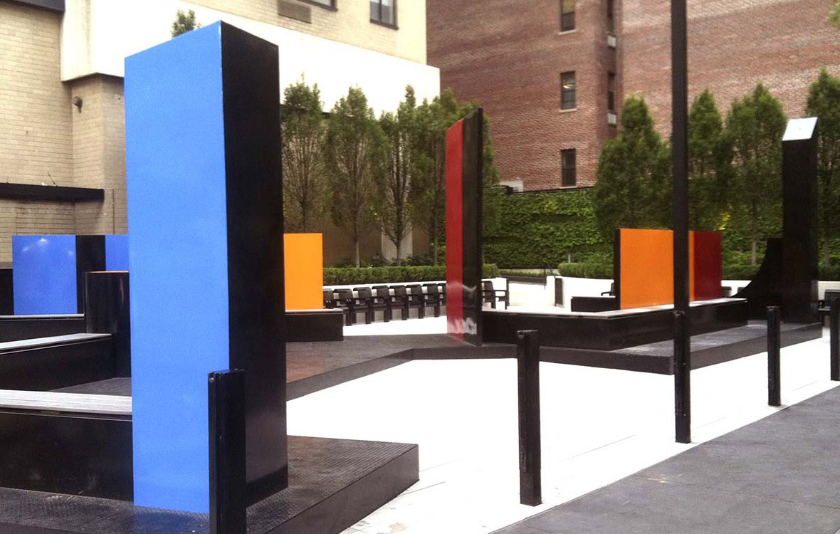 Steel Park Public Art by Tony Rosenthal