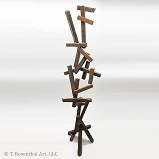 Untitled, 1998 Welded Steel 35 1/2 x 9 x 8 inches