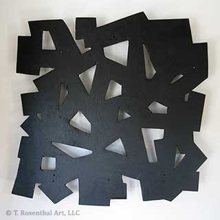 Untitled, 1996 Painted Wood 43 x 45 x 4 inches