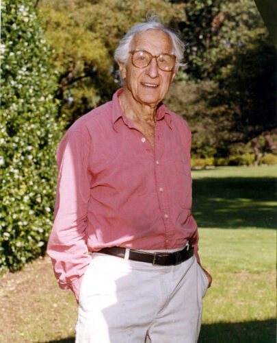 Sculptor Tony Rosenthal, Circa 2001