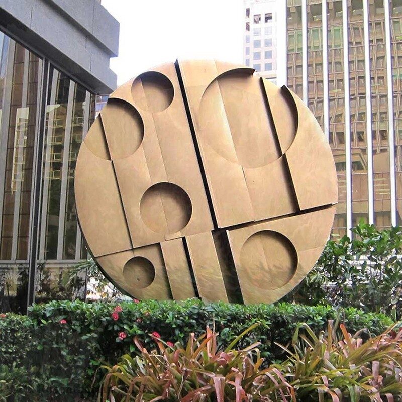 Kepaakala Sun Disc by Tony Rosenthal