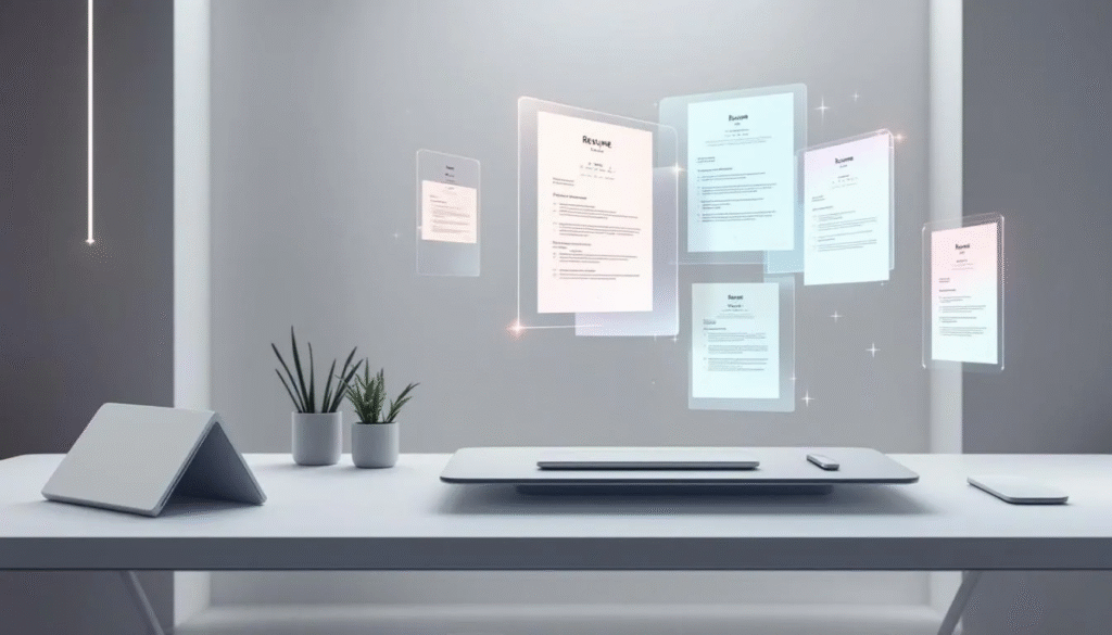 Image showing Many Resumes choices