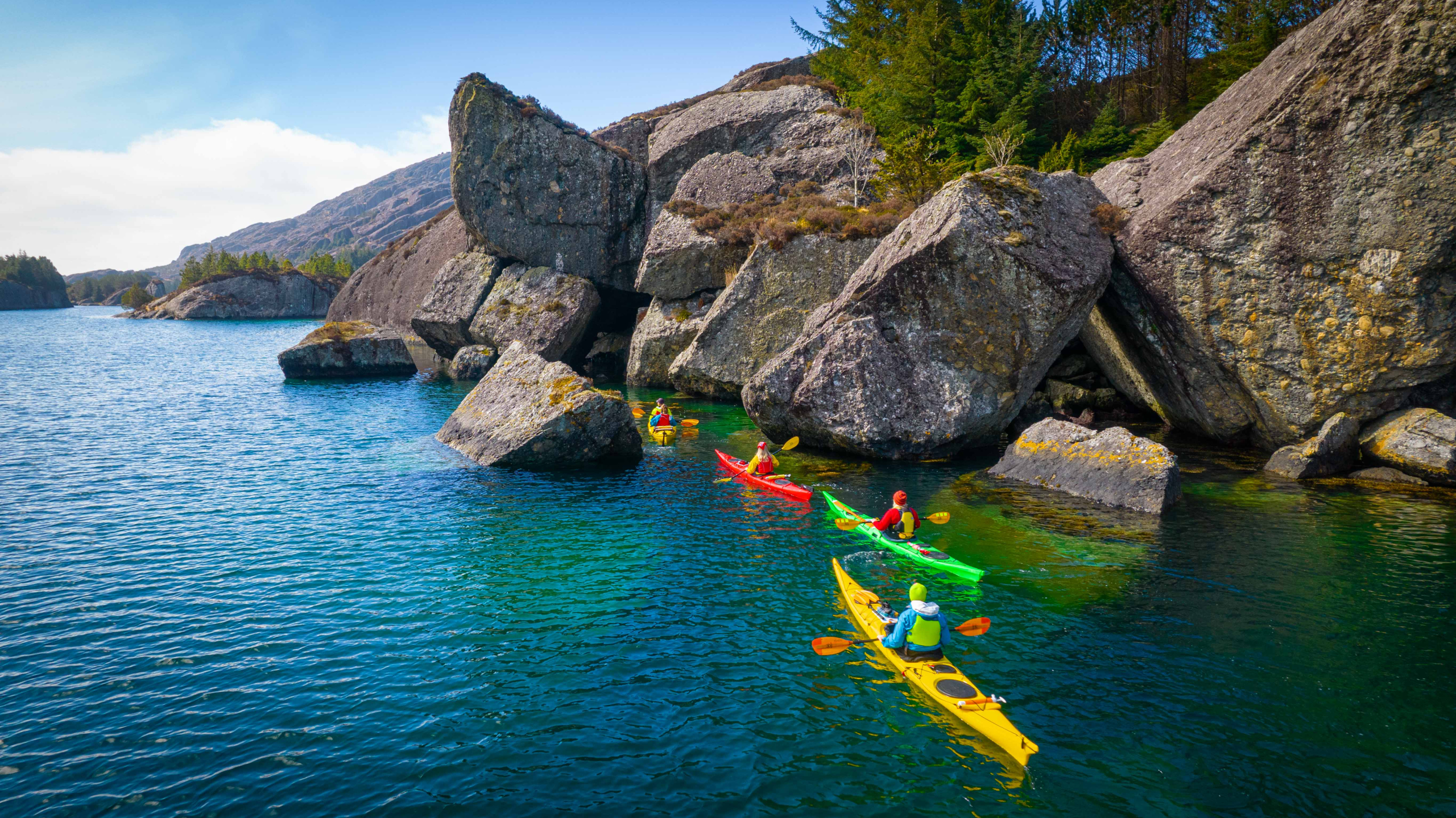 Kayaking Bergen Coast
