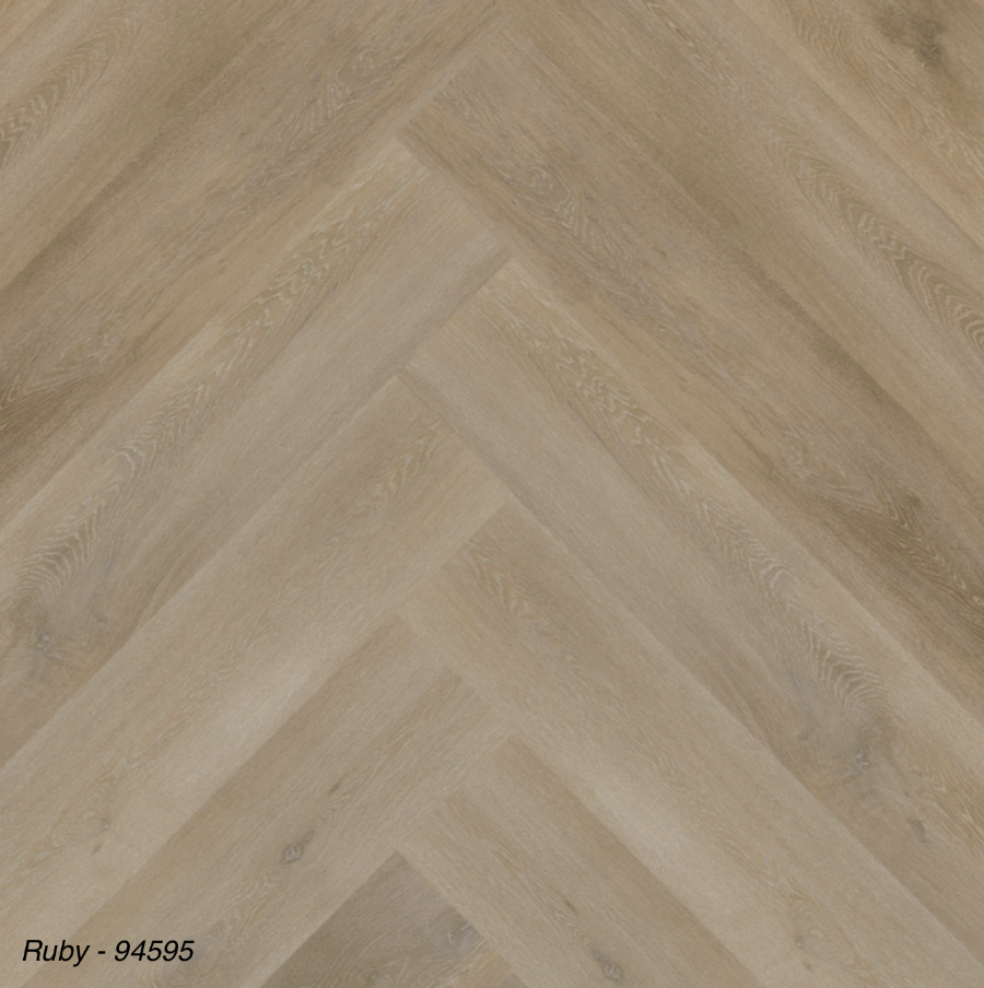 11. SPC Rigid Ruby Herringbone 94595