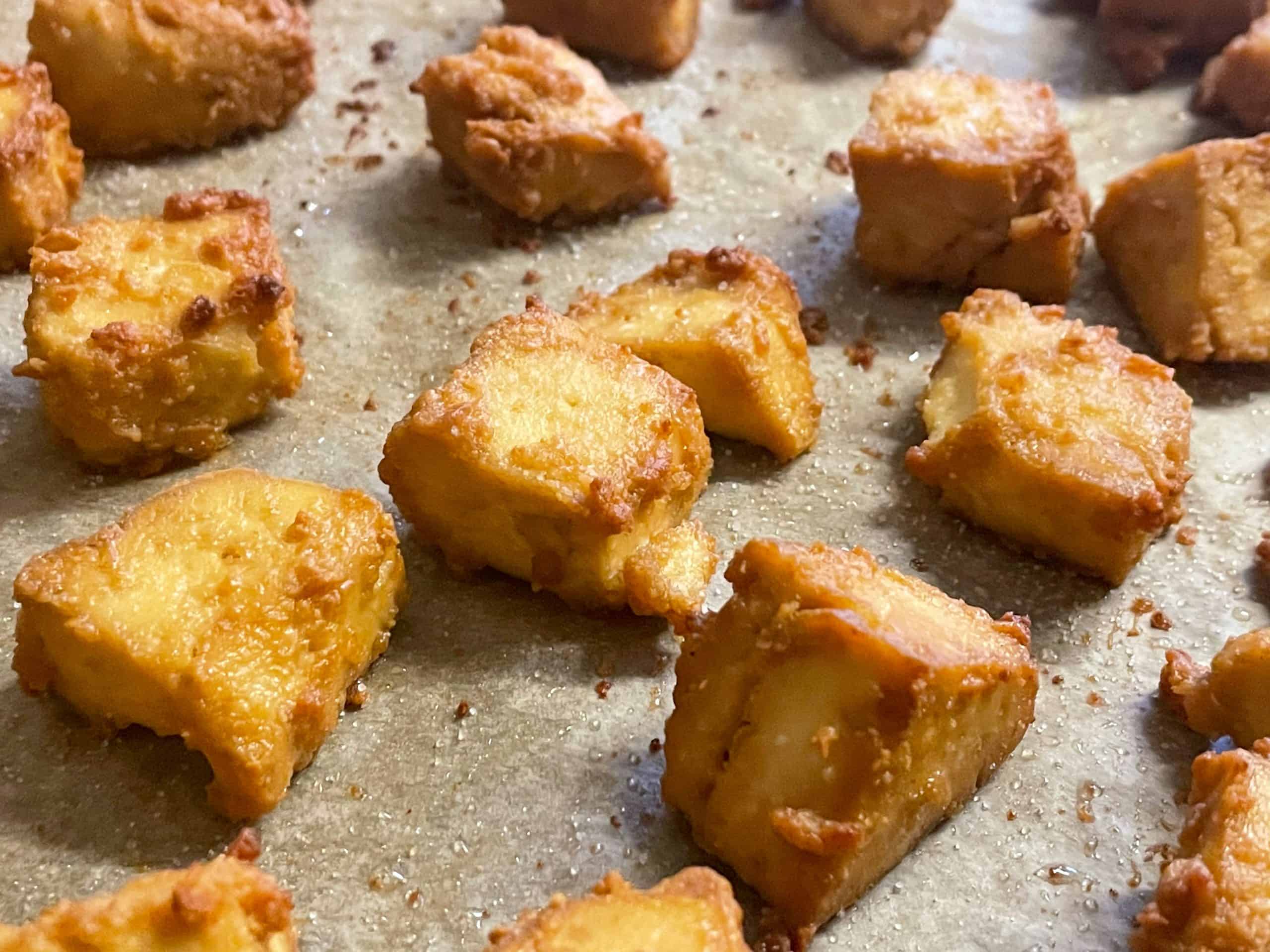 vegan crispy tofu bites