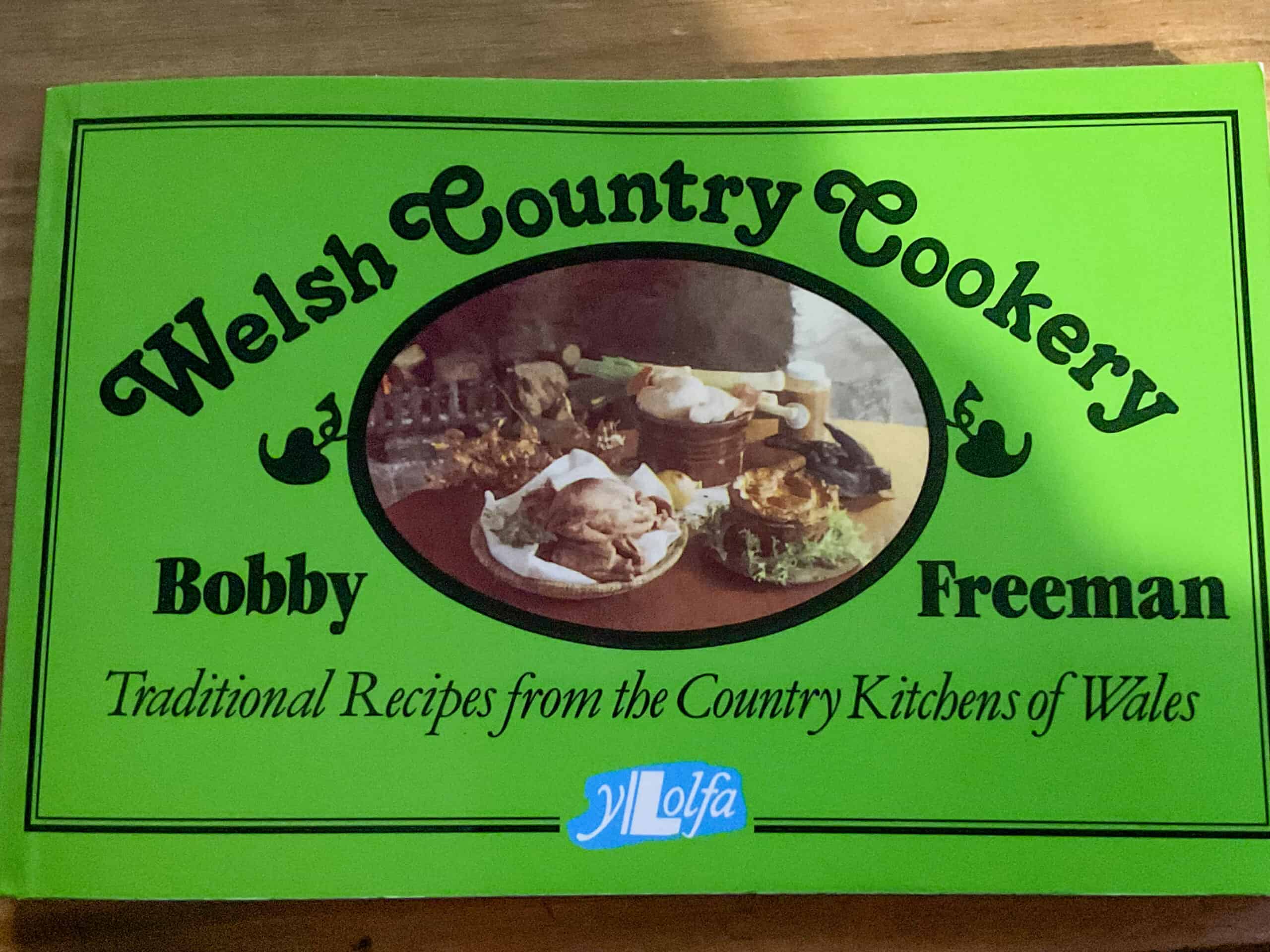 Image of the front cover of the book Welsh Country Cookery.