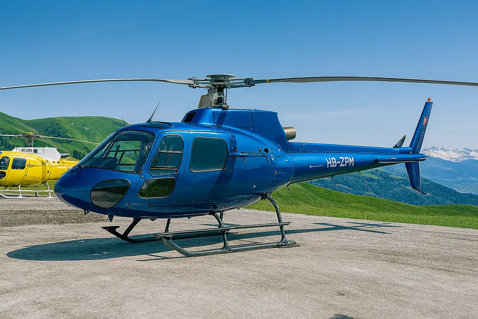 Helicopter Used In Char Dham by Heli Tours