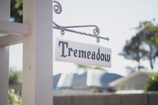 Tremeadow Sign Tremeadow Sign