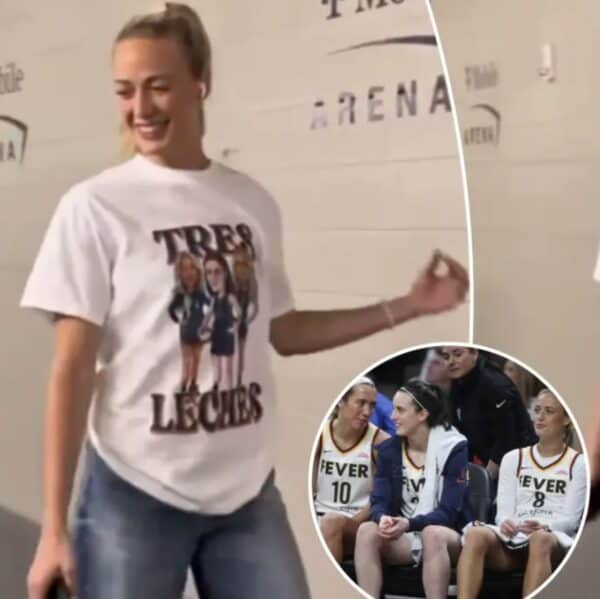 Fever's Sophie Cunningham wears 'Tres Leches' shirt
