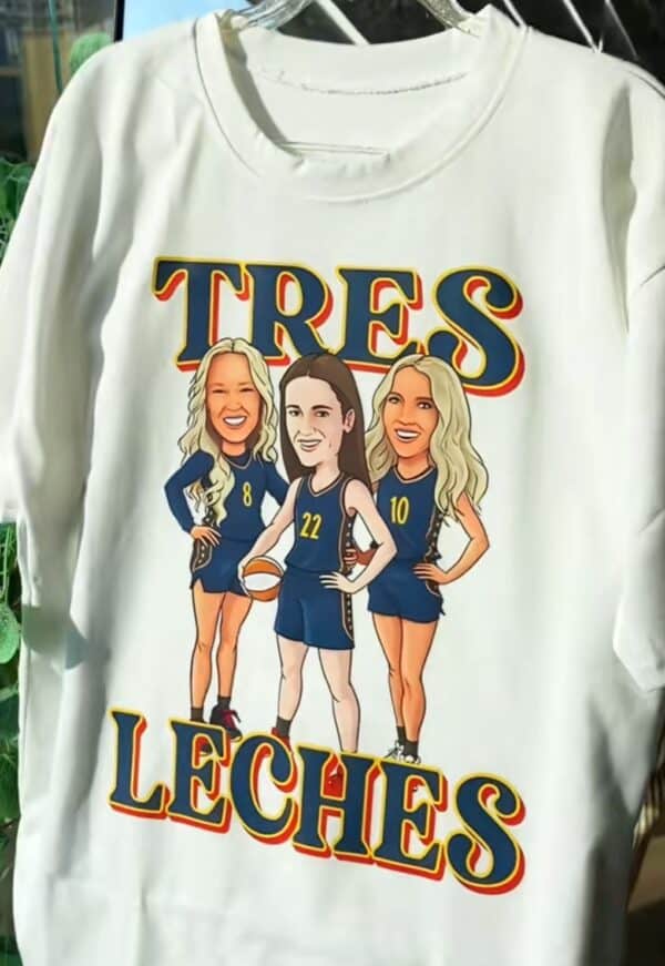 Fever's Sophie Cunningham wears 'Tres Leches' shirt