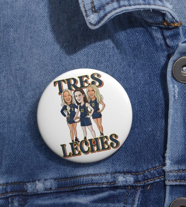 Sophie Cunningham Tres Leches Pin Buttons