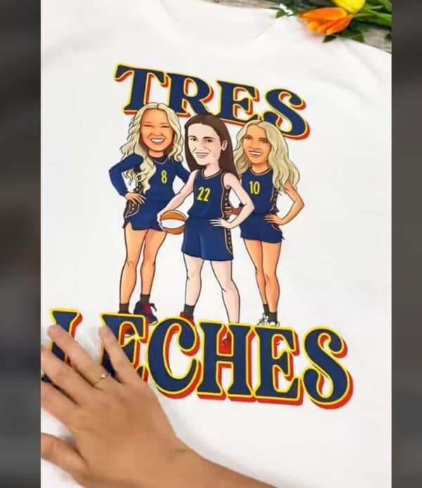 Sophie Cunningham's 'Tres Leches' t-shirt