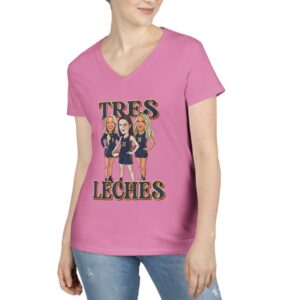 Tres Leches Ladies' V-Neck T-Shirt