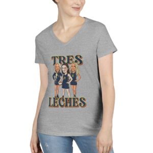 Tres Leches Ladies' V-Neck T-Shirt