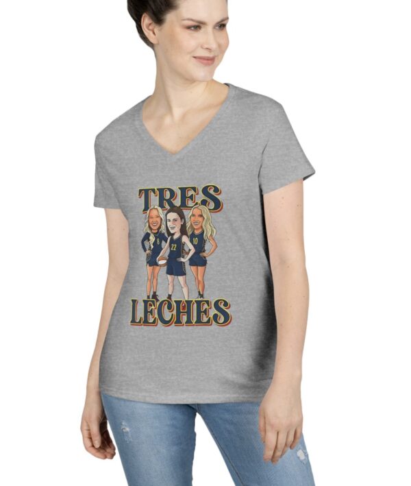 Tres Leches Ladies' V-Neck T-Shirt