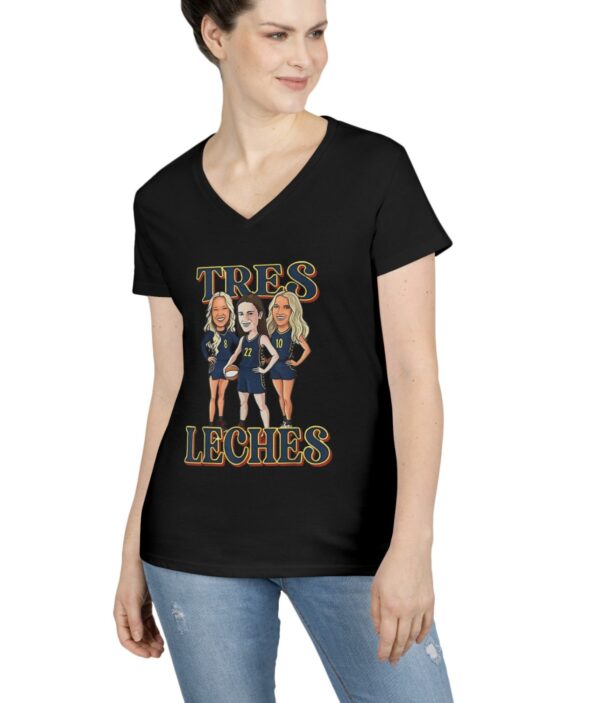 Tres Leches Ladies' V-Neck T-Shirt