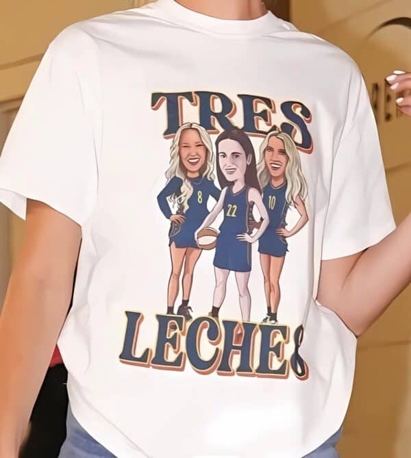 Tres leches T-Shirt Basketball Tres leches Shirt. Sophie Cunningham Shirt