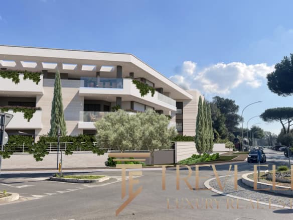 apartment with terrace rome axa (11)