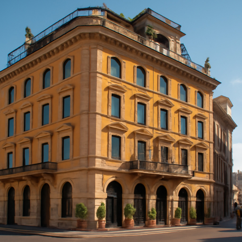 hotel for sale in the historic center of rome