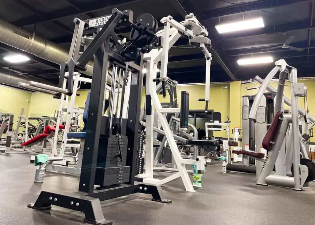 Arsenal Strength machine at Triangle Fitness in Welcome and Arcadia, NC.