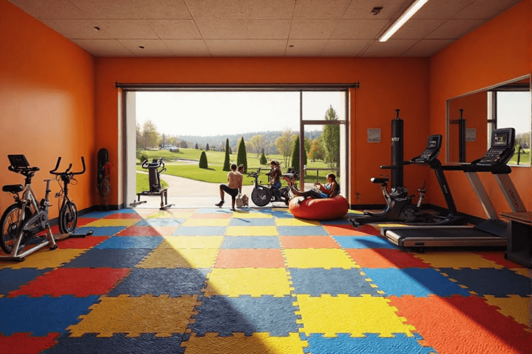 Garage floors that complement Sarasota mid-century homes