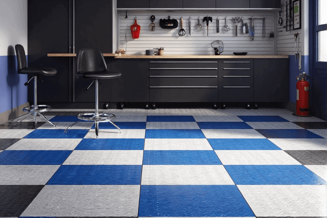 Garage flooring that helps with Sarasota’s dust issues