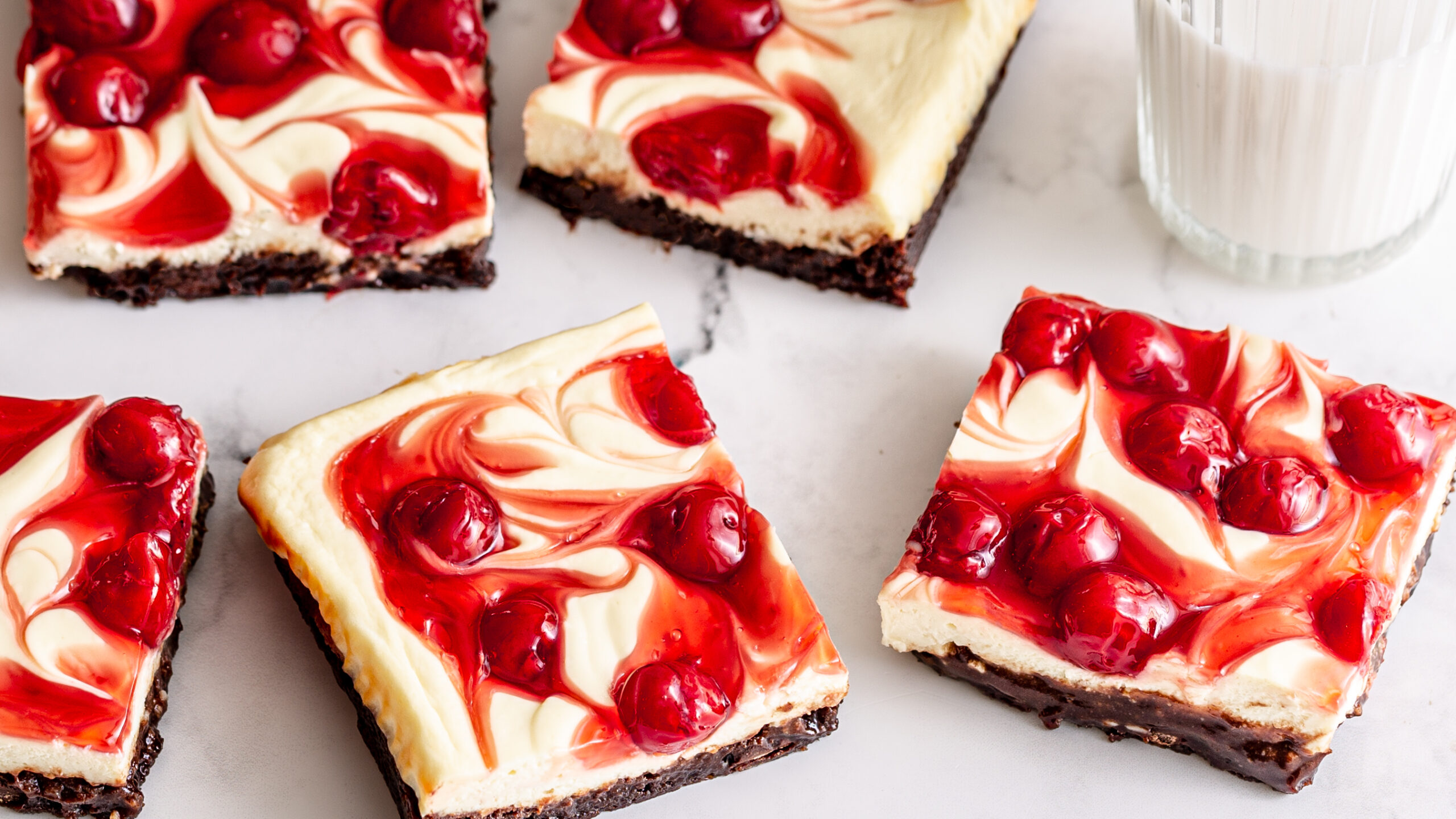 Cherry Cheesecake Brownies