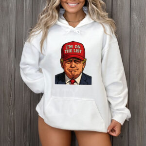 Trump-I'm-On-The-List-Epstein-Guest-List-Parody-Tee-US