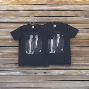 Trump and Jeffrey Epstein T-Shirt – Controversial Political Graphic Tee, Meme Shirt