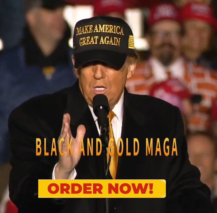 BLACK GOLD MAGA HAT