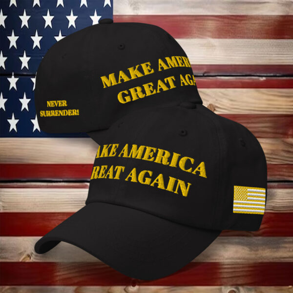 BLACK GOLD MAGA HAT