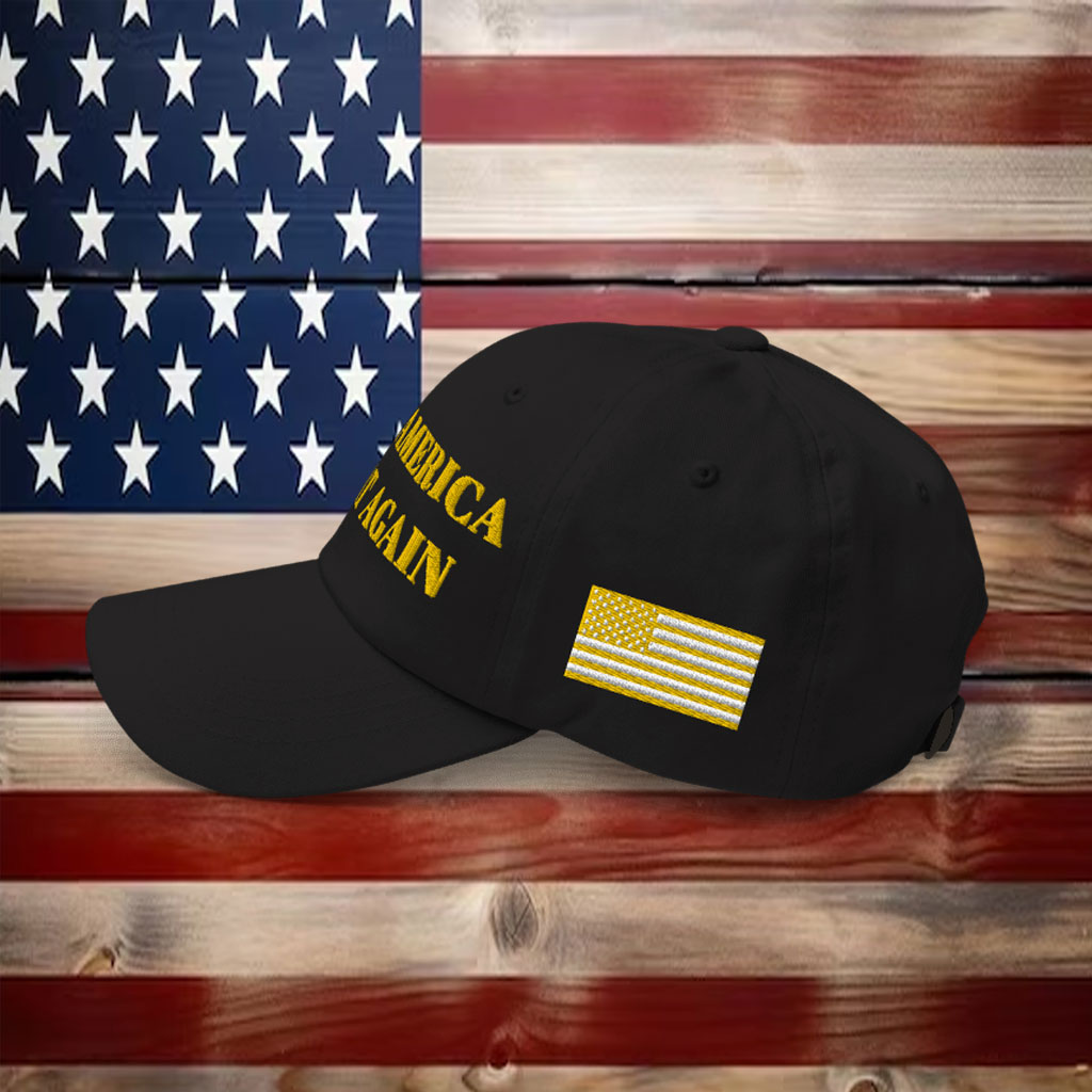BLACK GOLD MAGA HAT