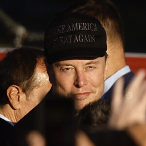 ‘Dark MAGA’ HAT Elon Musk rallies onstage with Trump in Pennsylvania