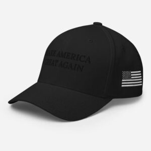 Dark MAGA Make America Great Again Hat