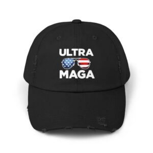Distressed Trump MAGA Hat
