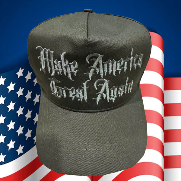 Elon Musk Gothic MAGA Cap