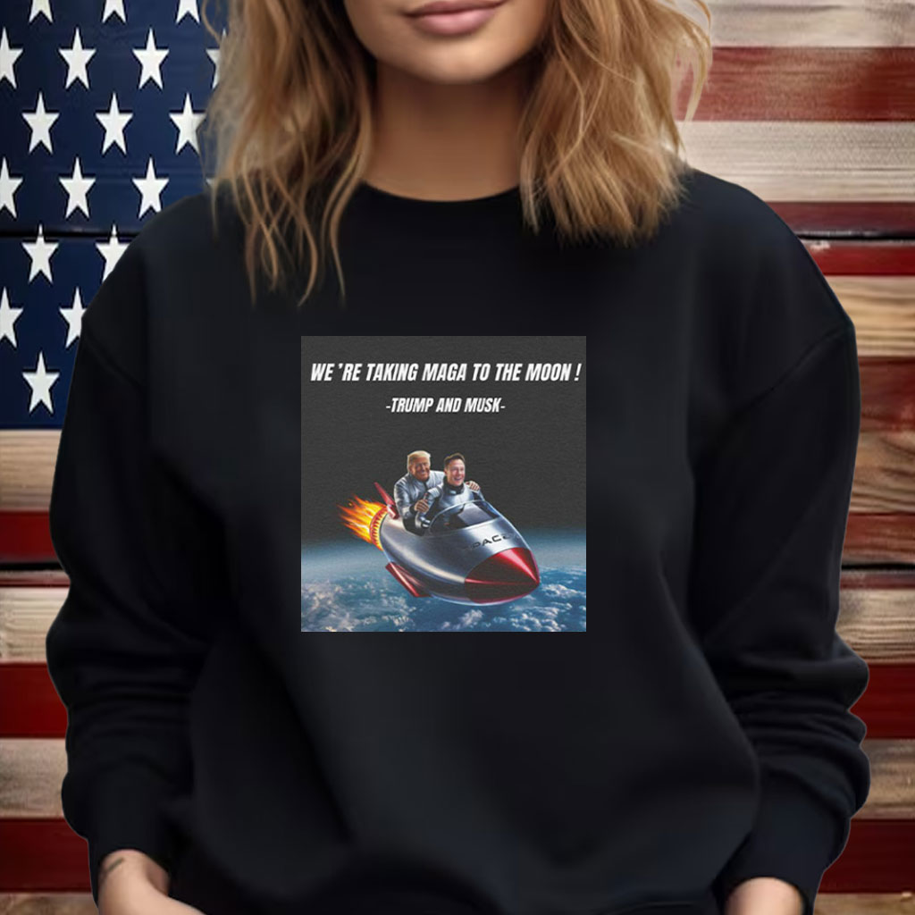 Elon Musk Supports Trump to Save Democracy, Dark MAGA Rally Shirt