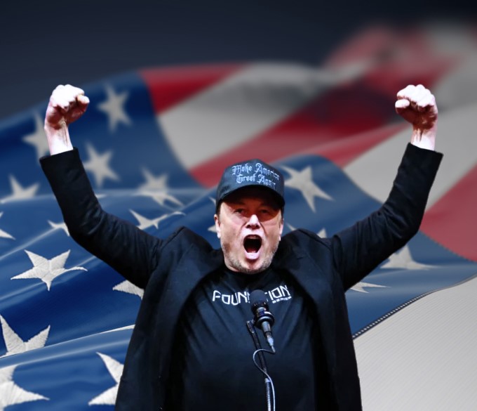 Dark Gothic MAGA Hat Cap