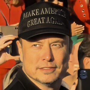 Never Surrender, Black MAGA Hat