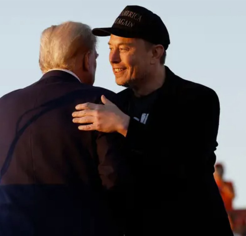 Trump - Elon Musk Dark MAGA Hat