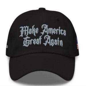 TRUMP Gothic Dark MAGA Hat