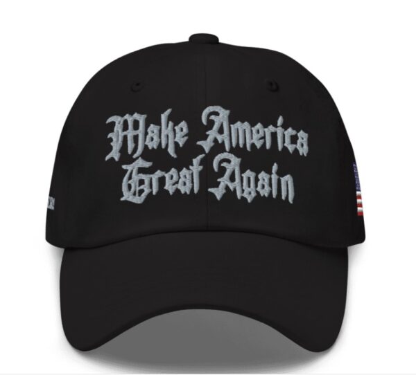 TRUMP Gothic Dark MAGA Hat