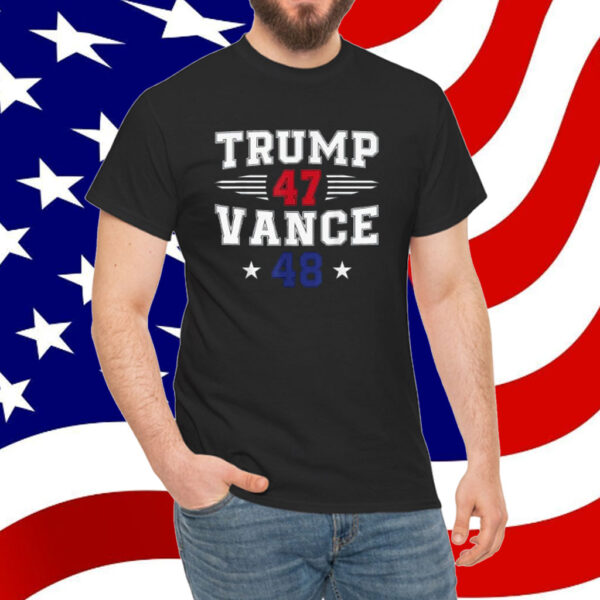 Trump 47 Vance 48 Trump Win Inauguration Day 2025 President Shirt