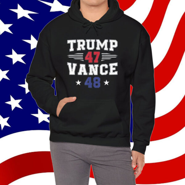 Trump 47 Vance 48 Trump Win Inauguration Day 2025 President Shirt