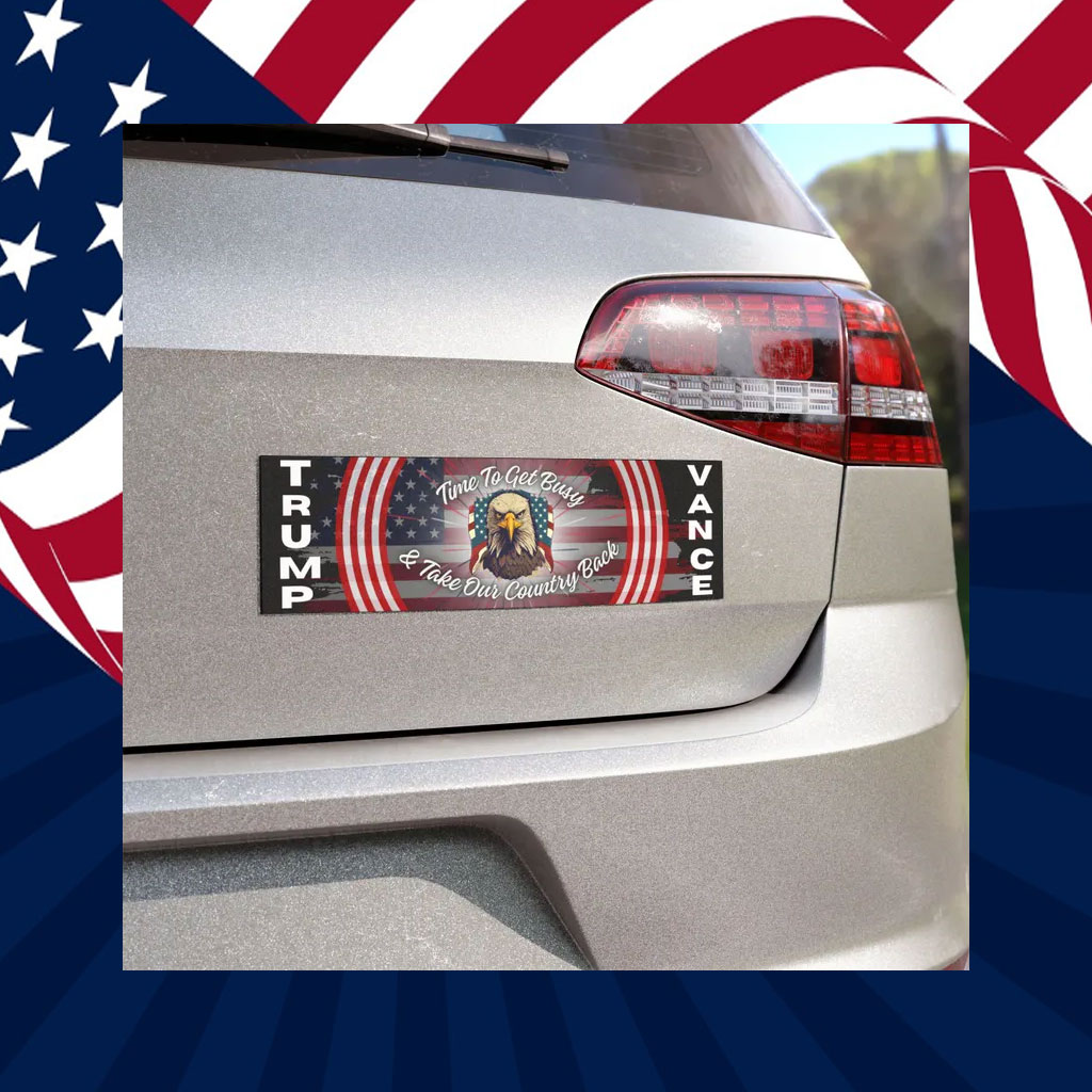 Trump Vance 2024 Car Magnet, Trump Supporter