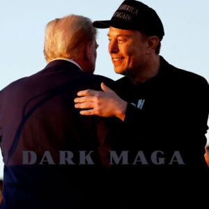 Elon Musk - Trump Dark MAGA Hat