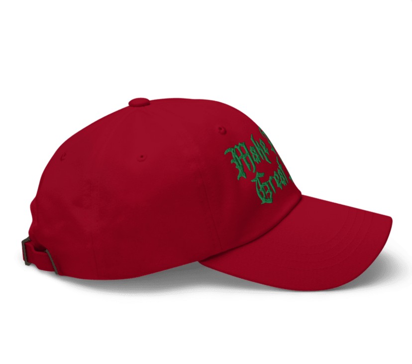 Christmas Gothic Maga Hat