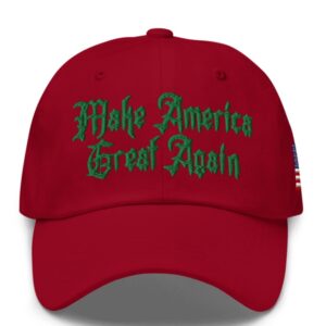 Christmas Gothic Maga Hat